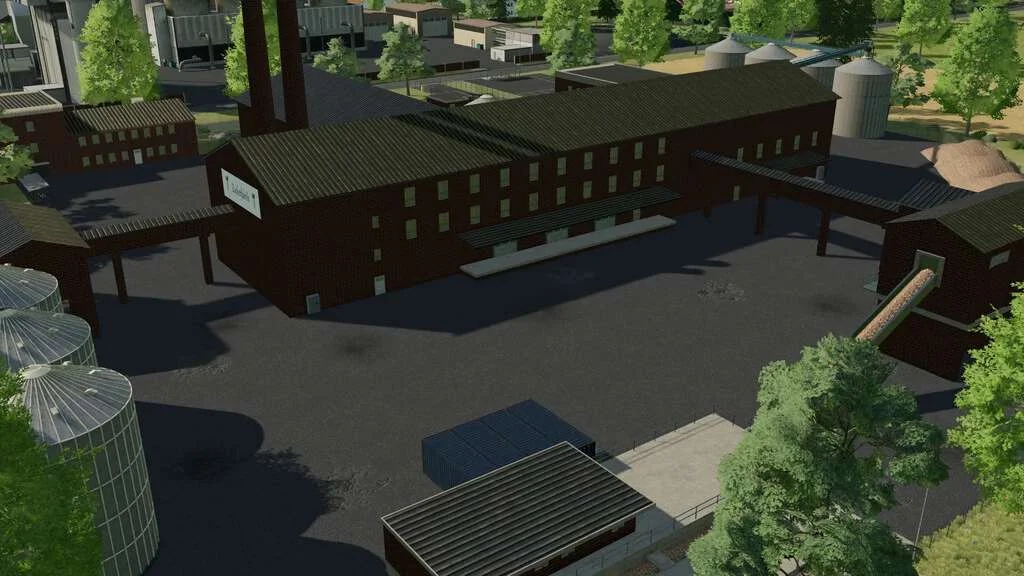 Sugar Factory (Prefab) v1.0 FS22