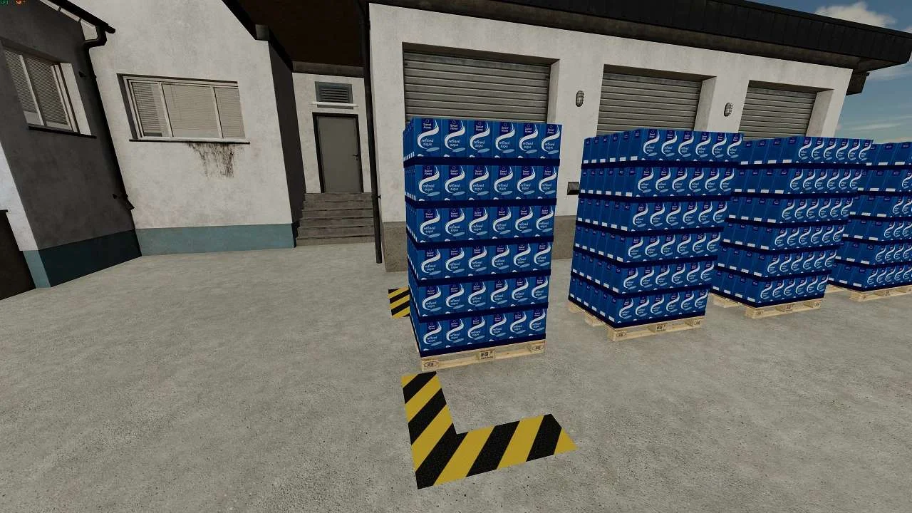 Sugar factory with new pallets v1.0 FS22 FS22 Mod Free Download