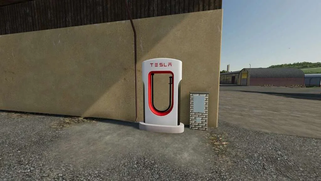 Tesla Super Fast Charging Station v1.0 FS22