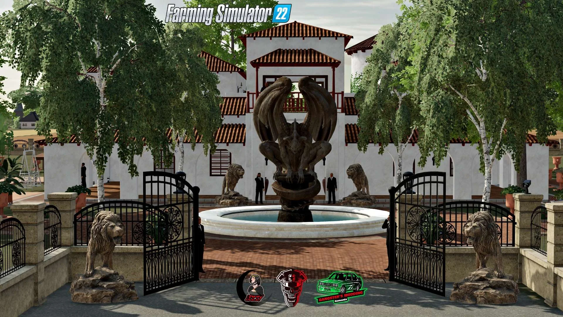 THE GODFATHER Mansion V1.0 FS22 FS22 Mod Free Download