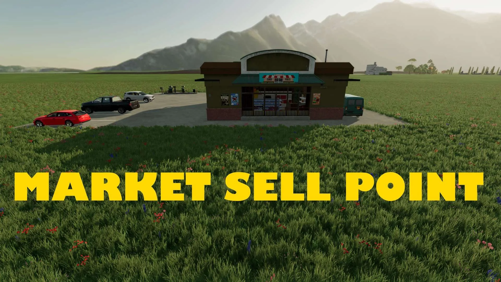 The Market Sell Point V1.0 FS22 FS22 Mod Free Download