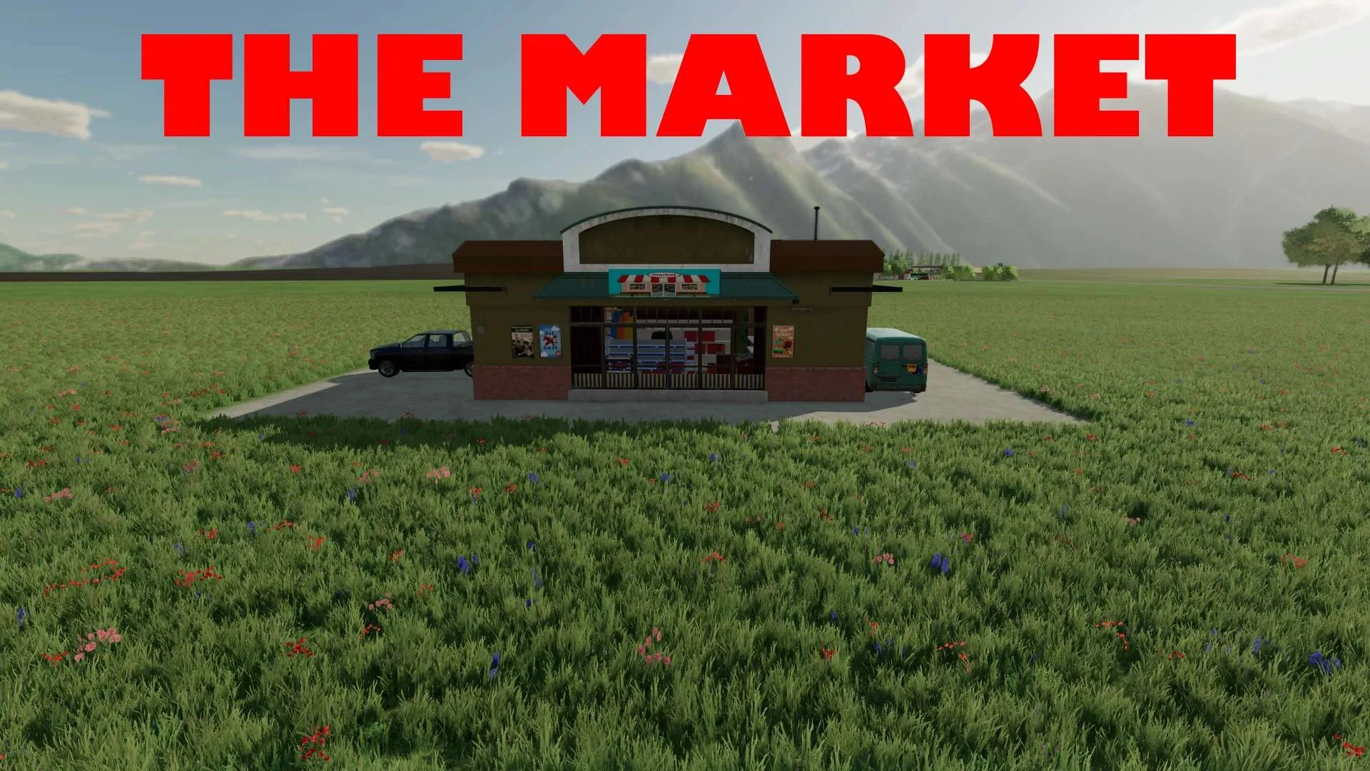 The Market V1.0 FS22 FS22 Mod Free Download