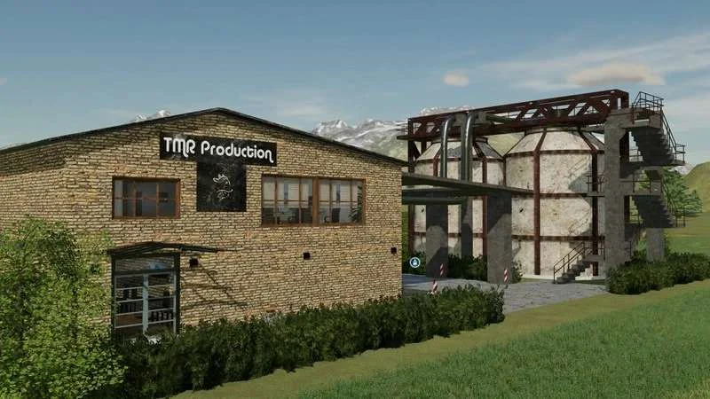 Total Mixed Ration Plant v1.0 FS22 FS22 Mod Free Download