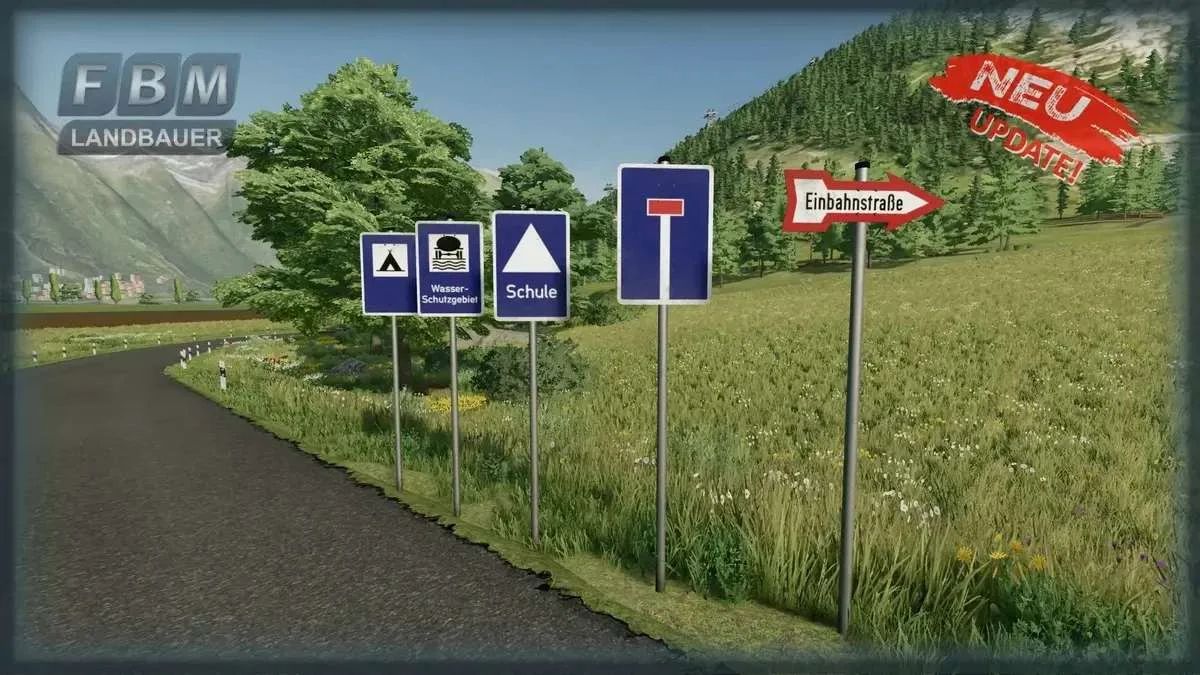 Traffic signs DE 1956 v1.1 FS22