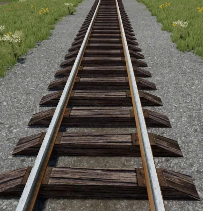 Train Tracks v2.0 FS22 FS22 Mod Free Download
