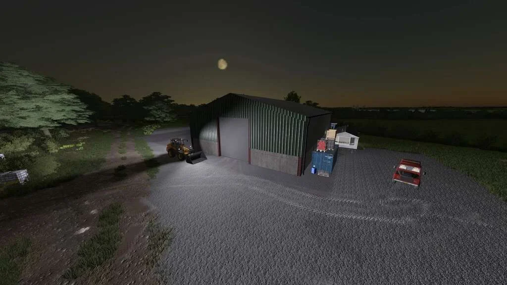 UK Style Grain Shed v1.0 FS22
