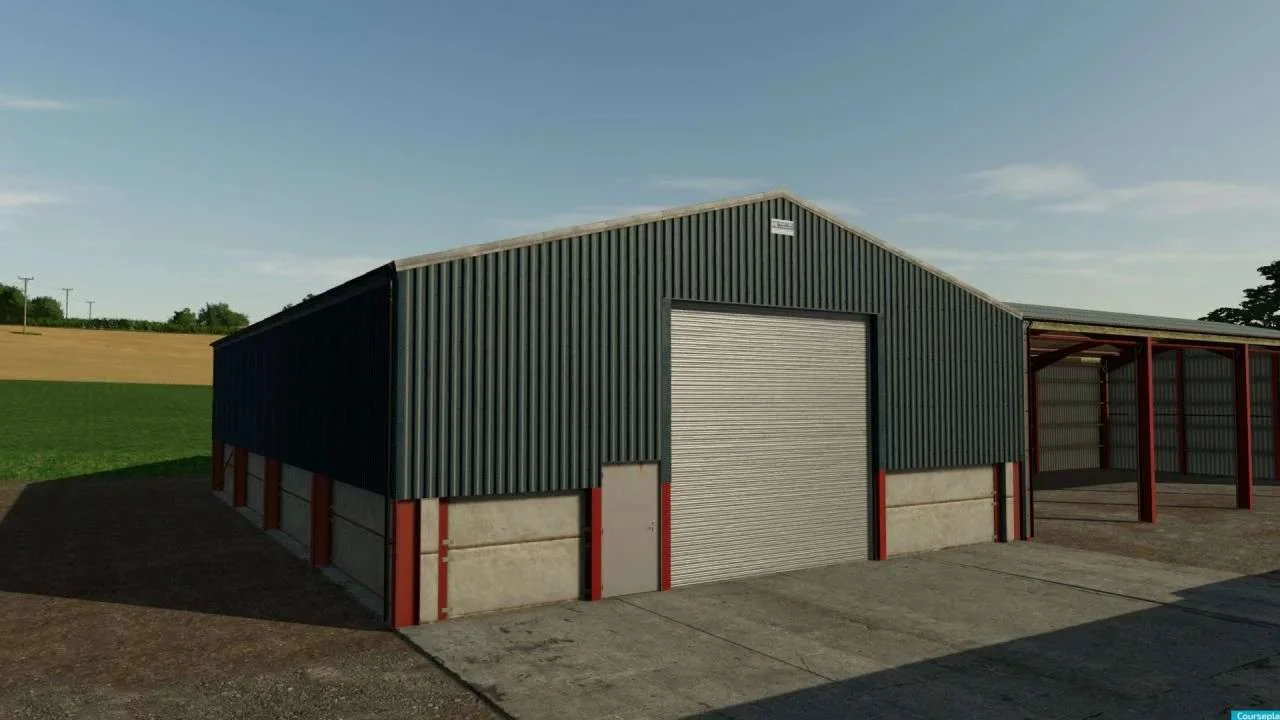 UK Style Sheds (Prefab) v1.0 FS22