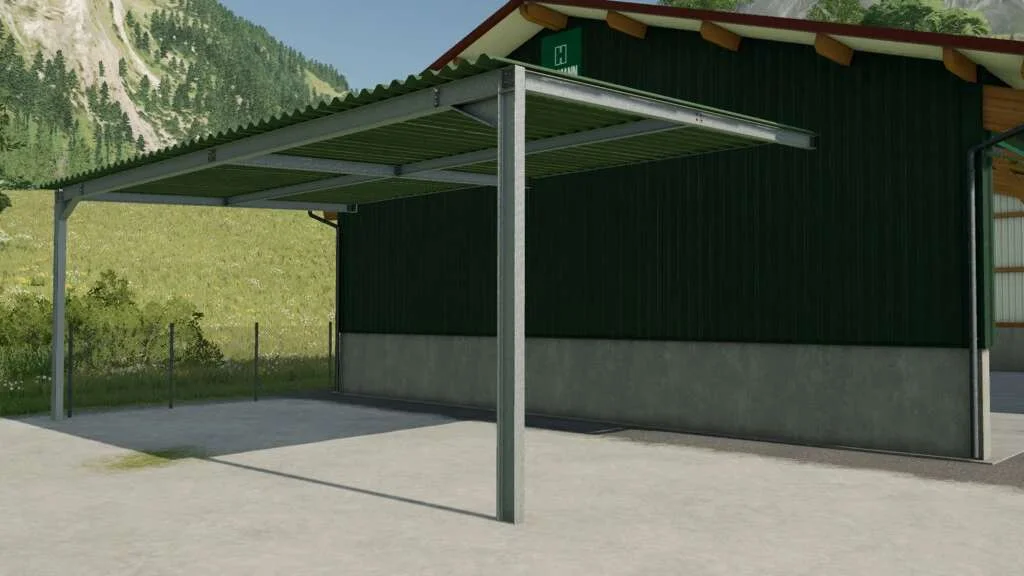 Universal Porch Roof v1.0 FS22 FS22 Mod Free Download