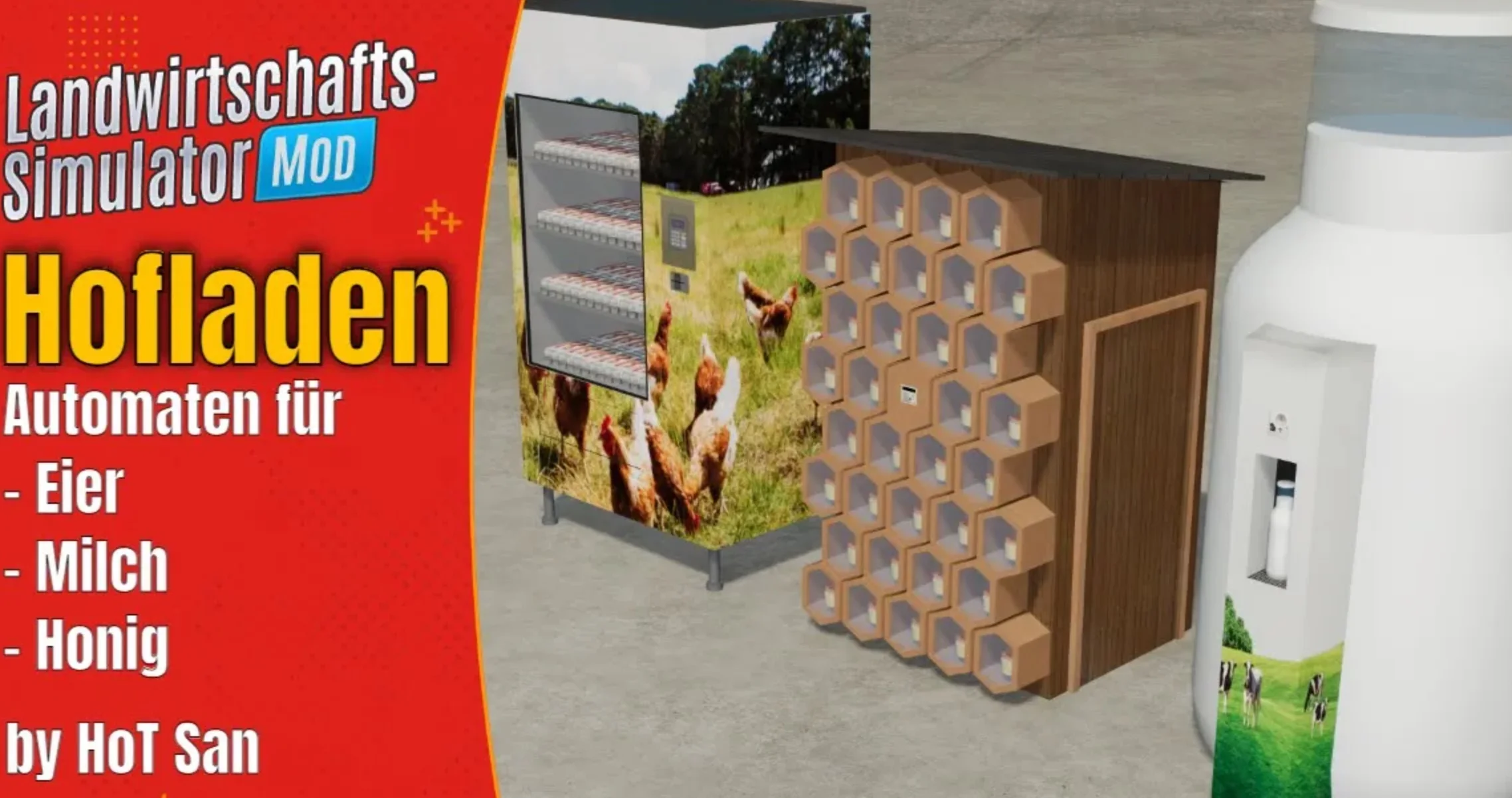 Vending machines V1.0 FS22 FS22 Mod Free Download