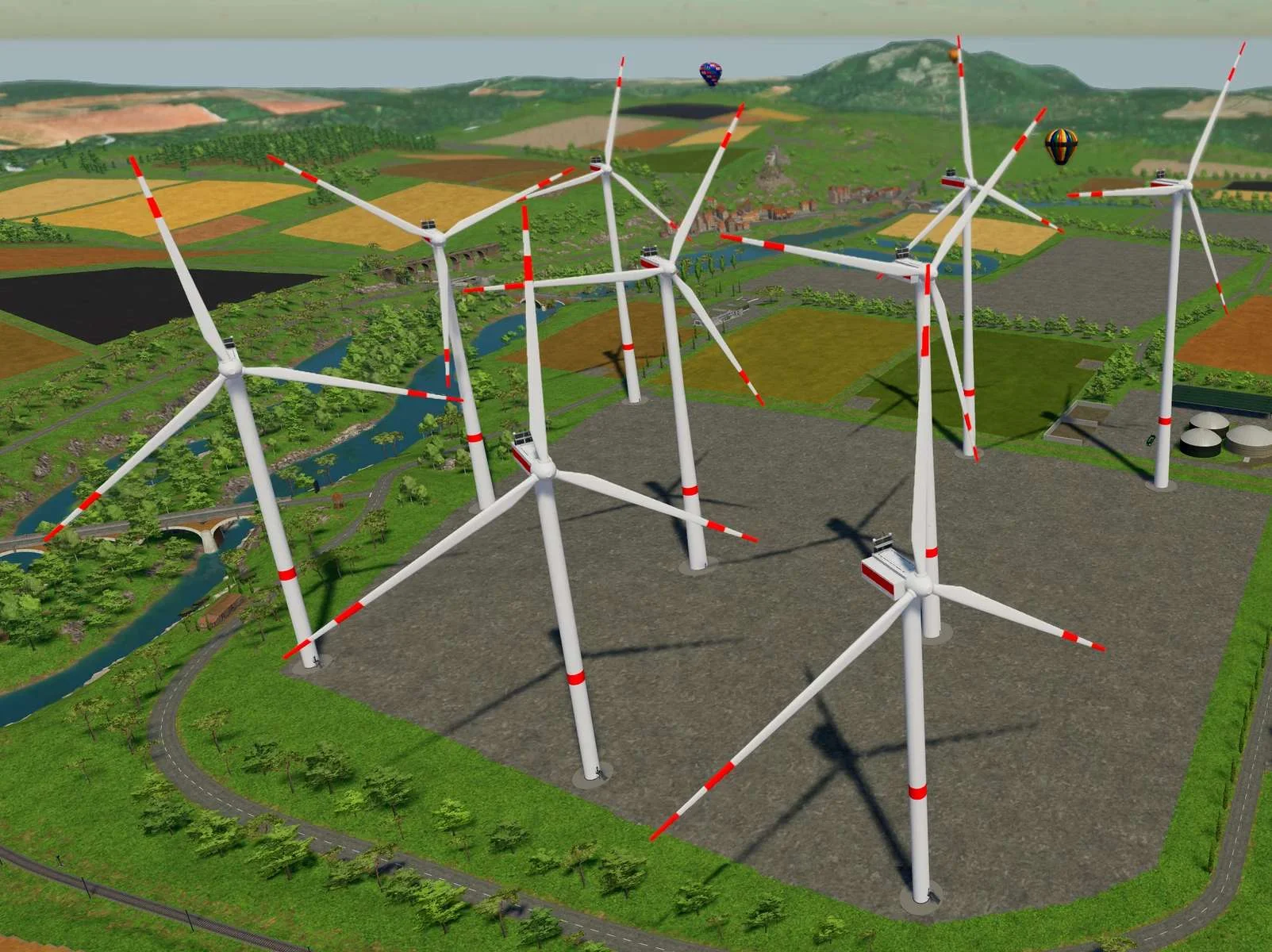 Vestas EnVentus Windturbines v1.1 FS22 FS22 Mod Free Download