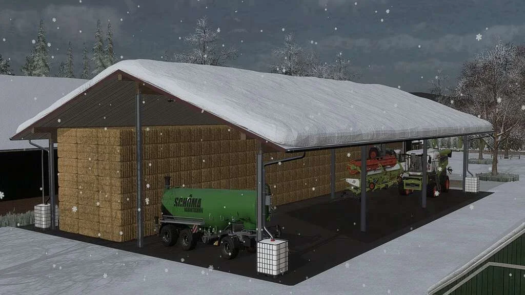 Warehouse Shelter v1.0 FS22