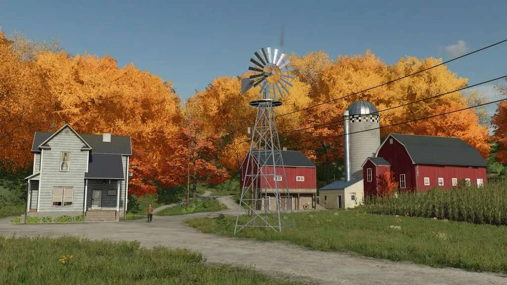 Water Wind Turbine v1.0 FS22 FS22 Mod Free Download