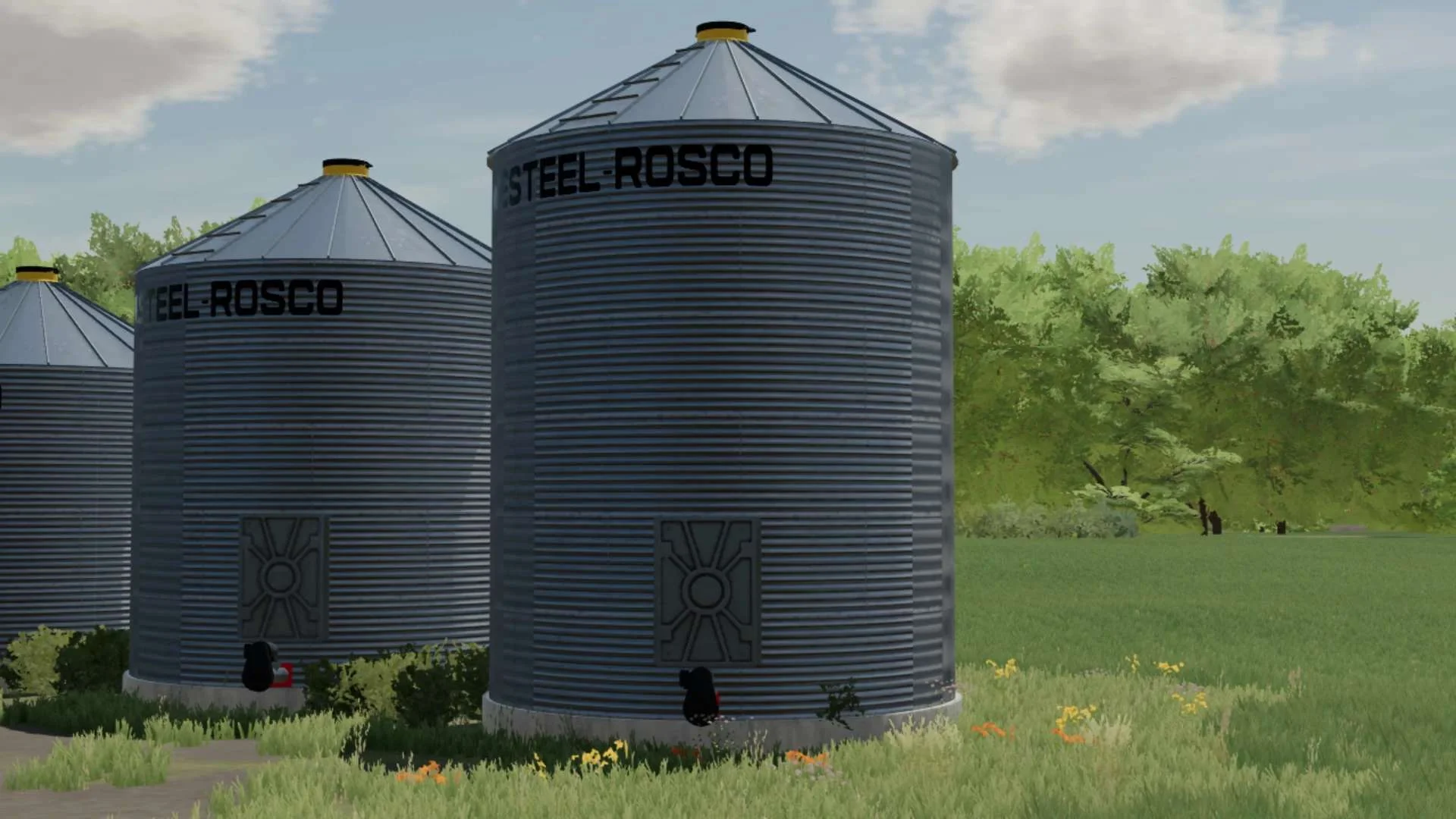 Westeel Rosco Bins v1.0 FS22 FS22 Mod Free Download