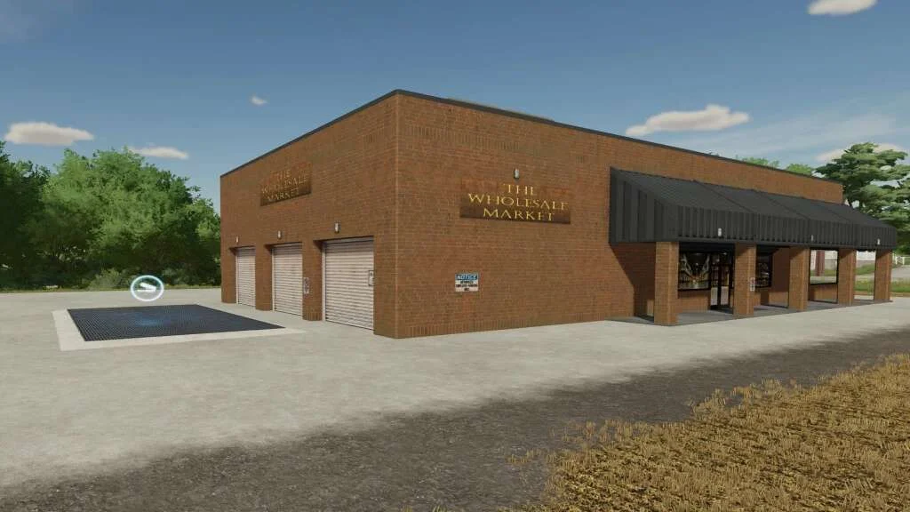 Wholesale Market v1.0 FS22 FS22 Mod Free Download