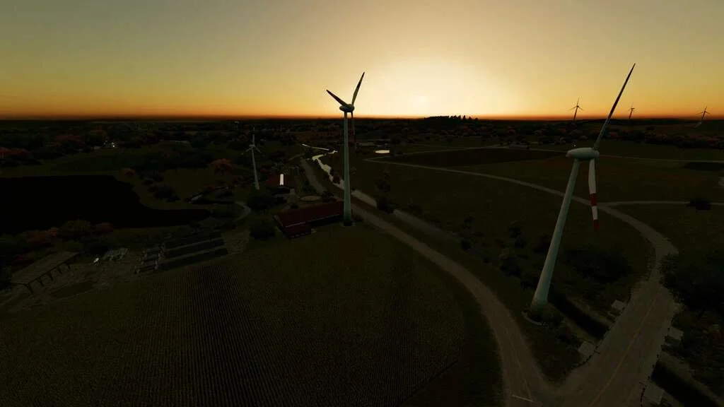 Wind Turbine Package v1.2 FS22 FS22 Mod Free Download