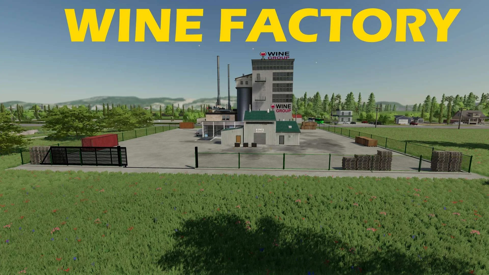 Wine Factory V1.1 FS22 FS22 Mod Free Download