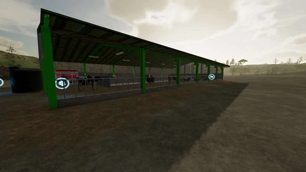 Winter Cow Barn v1.0 FS22 FS22 Mod Free Download