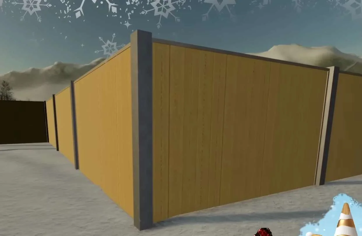 Wodden Fence v1.0 FS22
