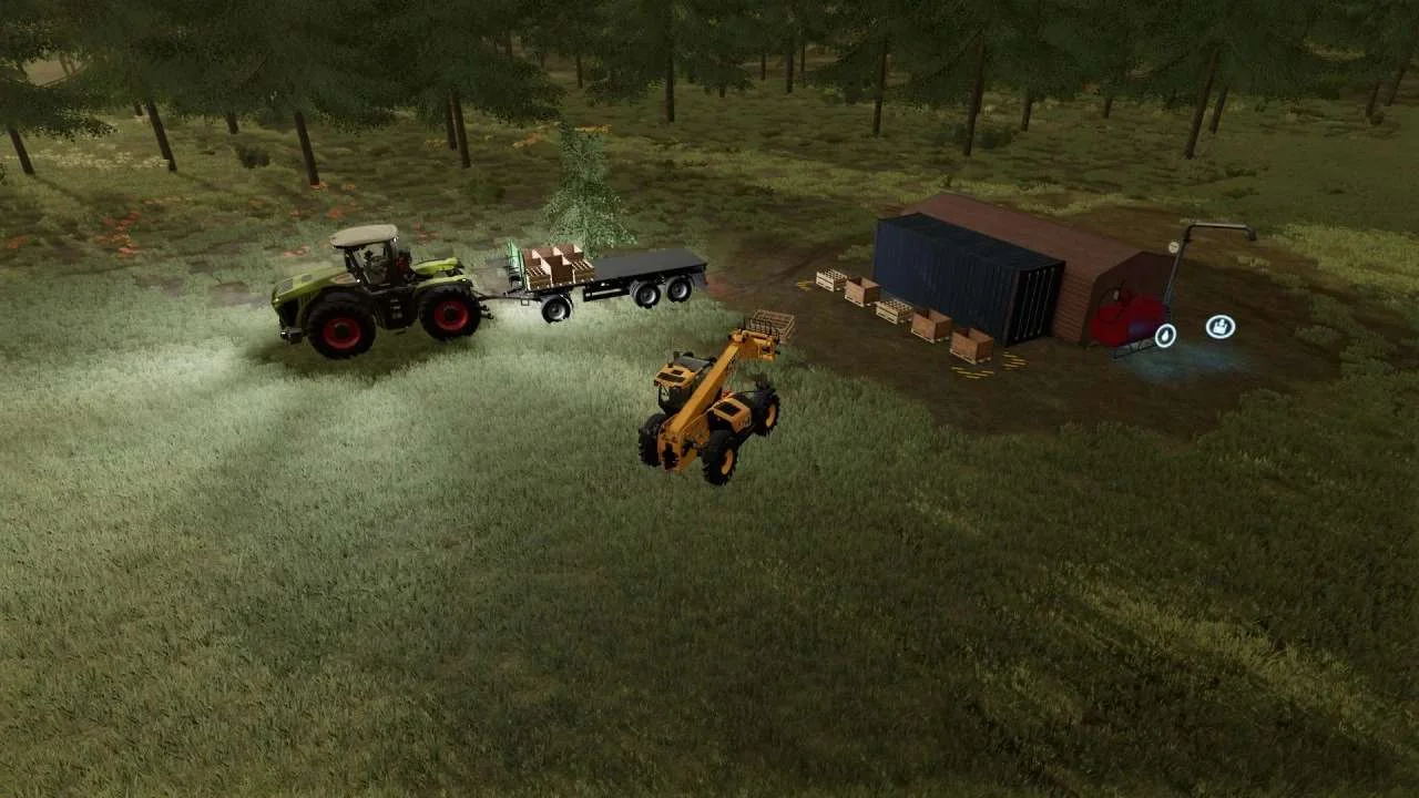 Wood Production Set v1.0 FS22 FS22 Mod Free Download