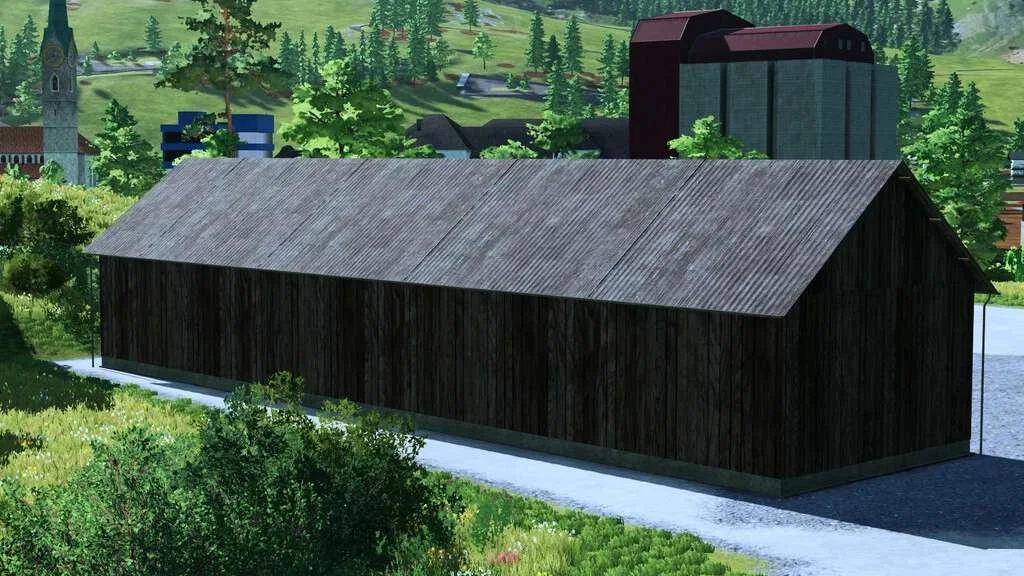 Wood Shed v1.1 FS22 FS22 Mod Free Download