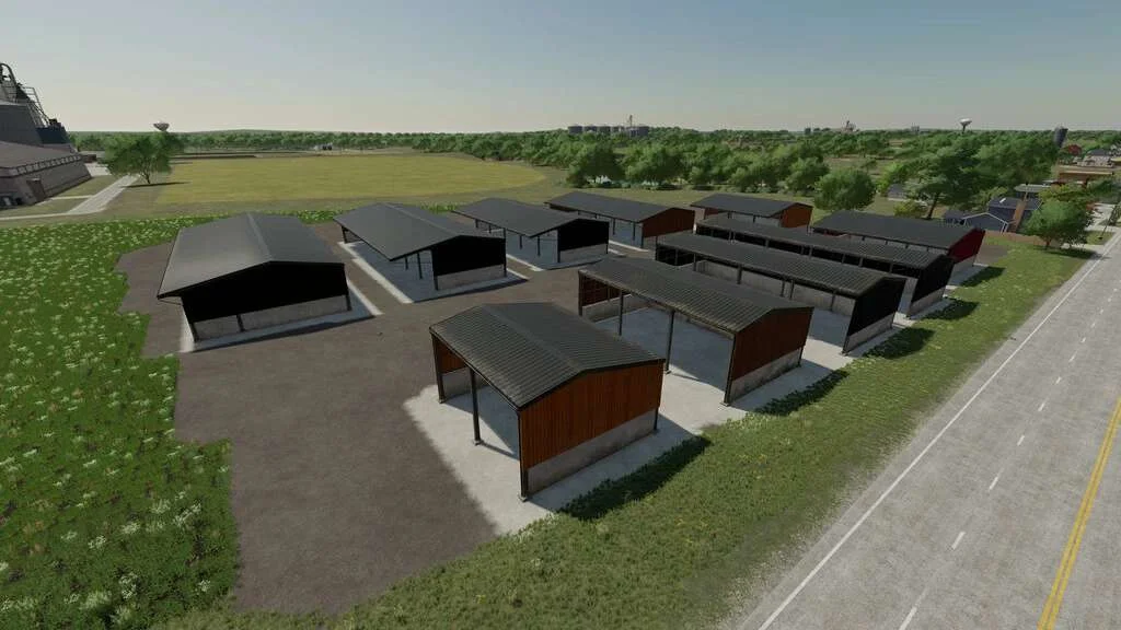 Wood Shelter Pack v1.0 FS22