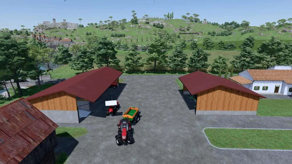 Wood Shelter Set v1.0 FS22 FS22 Mod Free Download