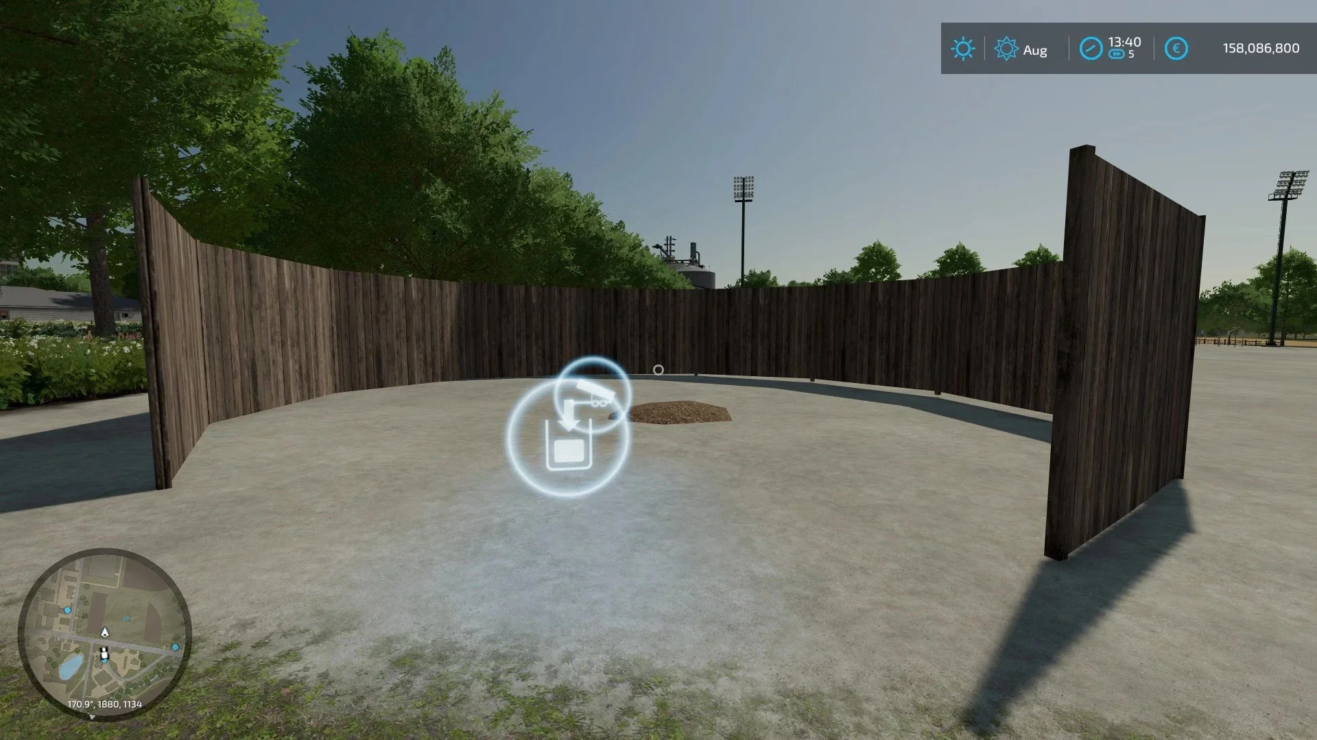 Woodchips storage v1.0 FS22 FS22 Mod Free Download