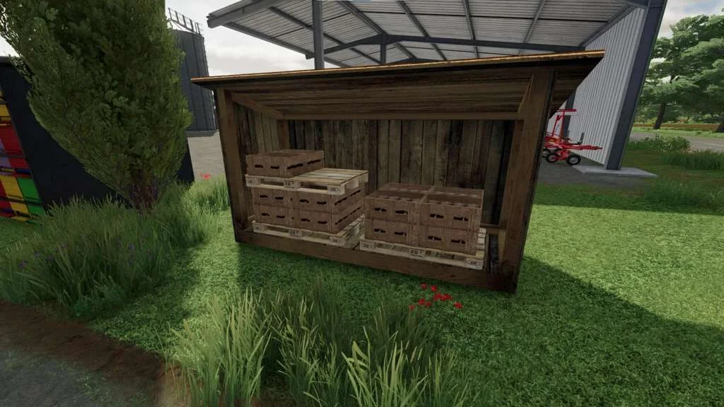 Wooden Honey Shed v1.0 FS22