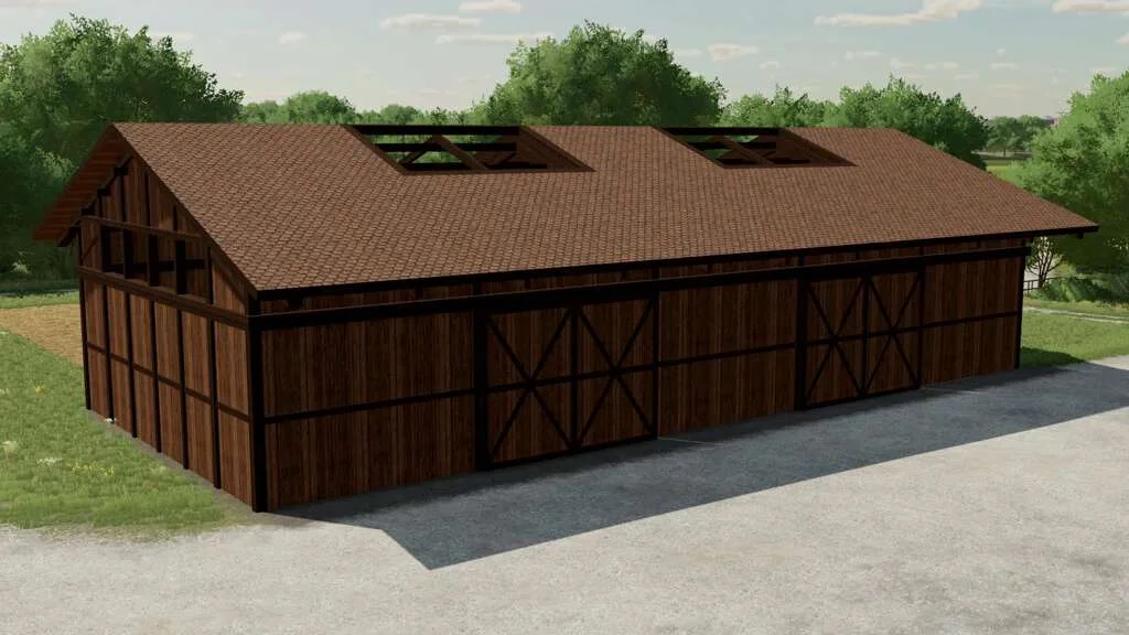 Wooden Sheds Pack v1.0 FS22