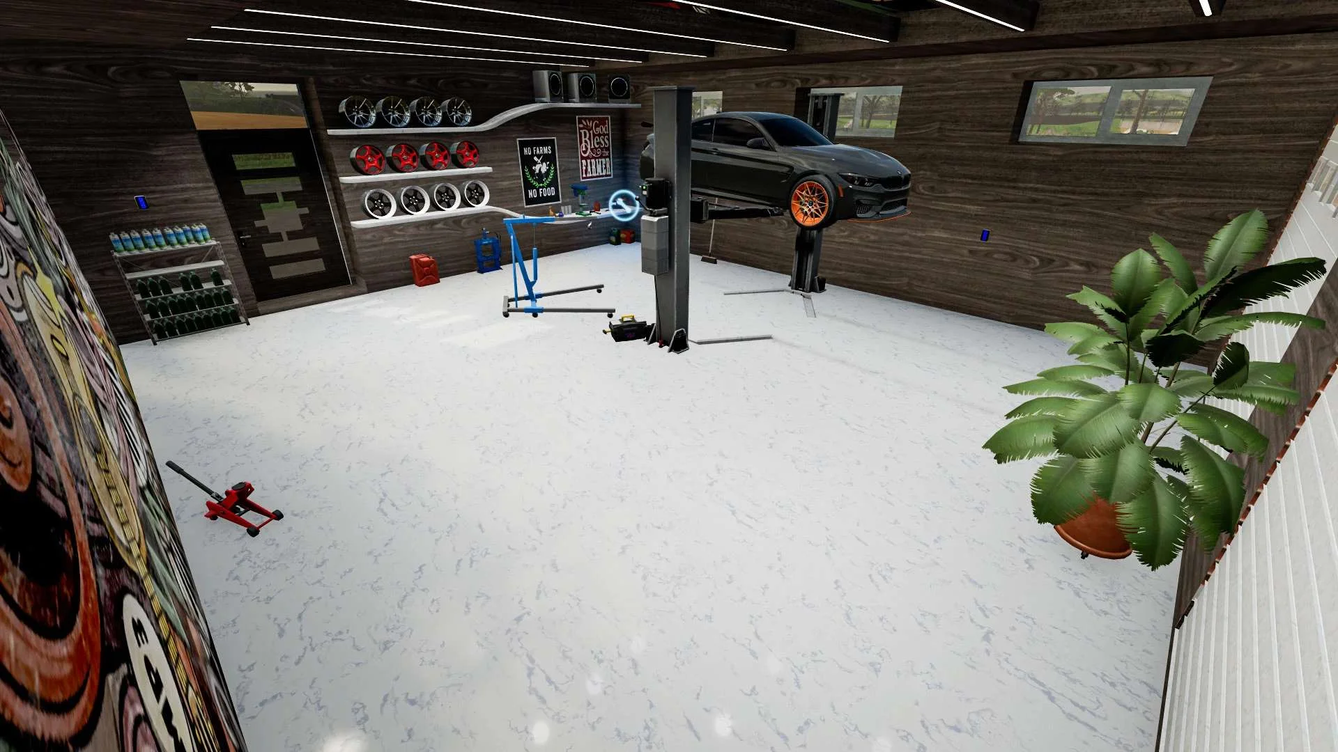 Workshop Garage V1.0 FS22 FS22 Mod Free Download