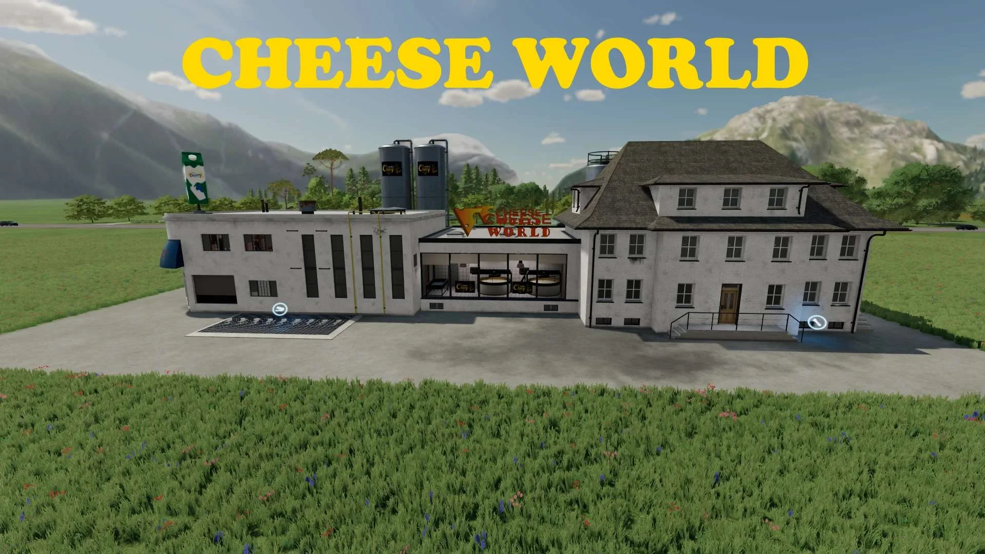 World of Cheese V1.0 FS22 FS22 Mod Free Download