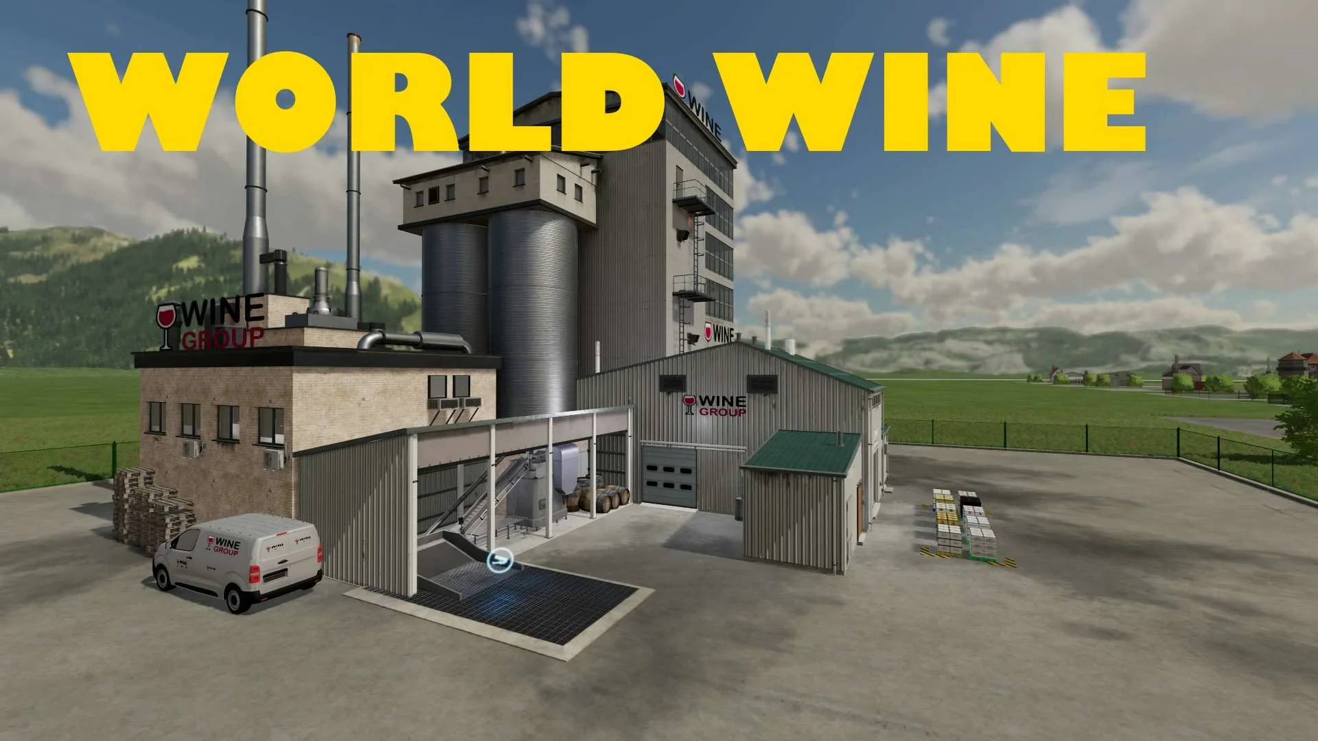World of Wine V1.0 FS22 FS22 Mod Free Download