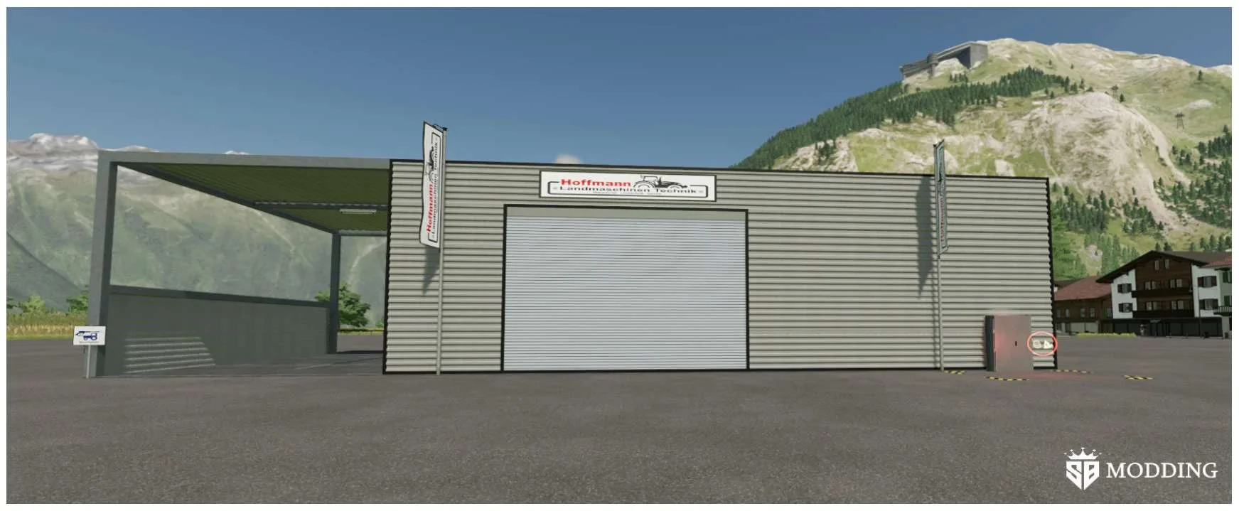 Worshop v1.0 FS22 FS22 Mod Free Download