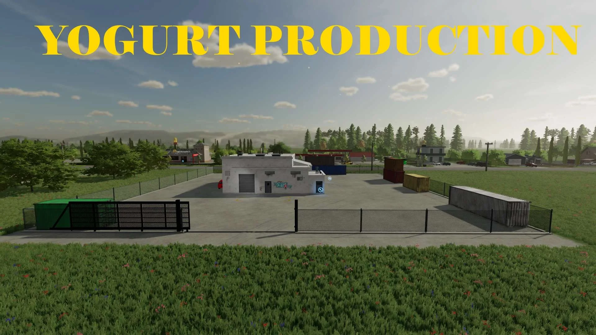 Yogurt Production V1.0.0.2 FS22 FS22 Mod Free Download