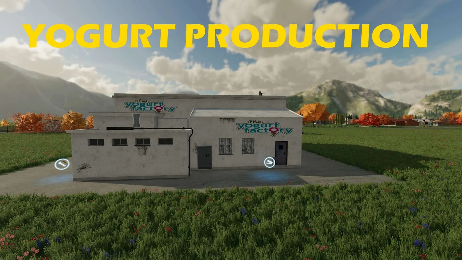Yogurt Production V1.1 FS22 FS22 Mod Free Download