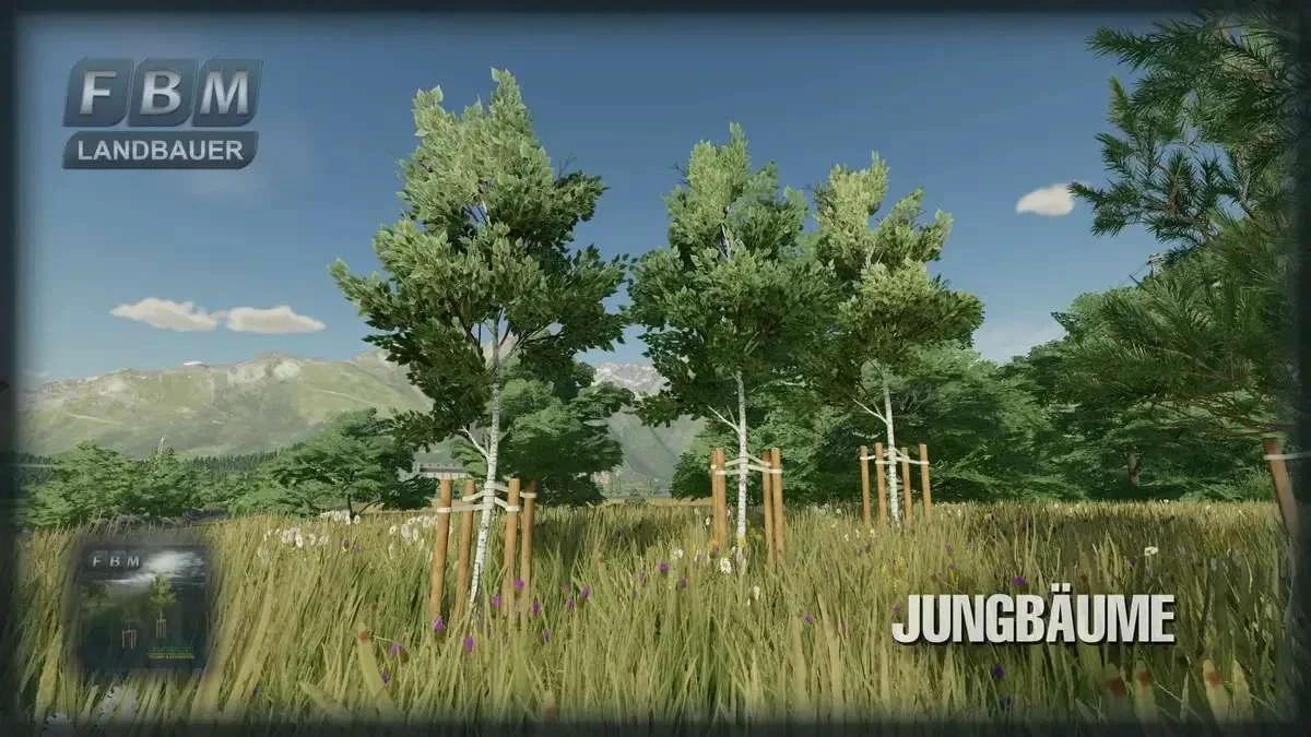 Young Trees v1.0 FS22
