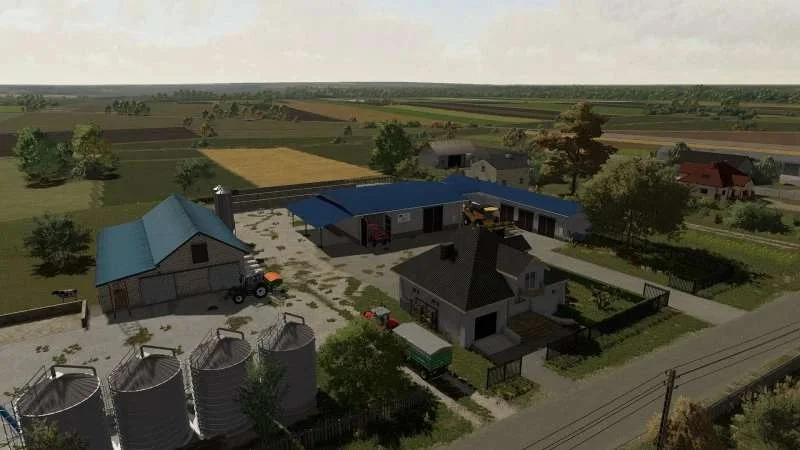 Zabudowa Nowoczesna v1.0 FS22 FS22 Mod Free Download