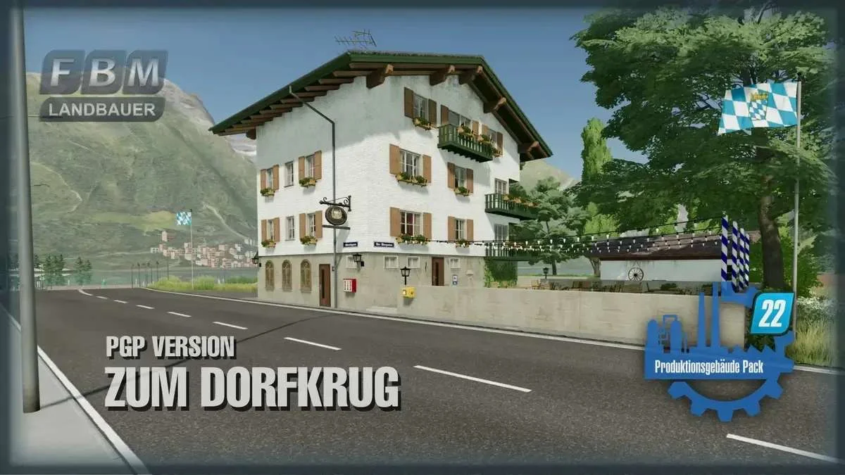 Zum Dorfkrug (PGP Version) v1.0 FS22 FS22 Mod Free Download