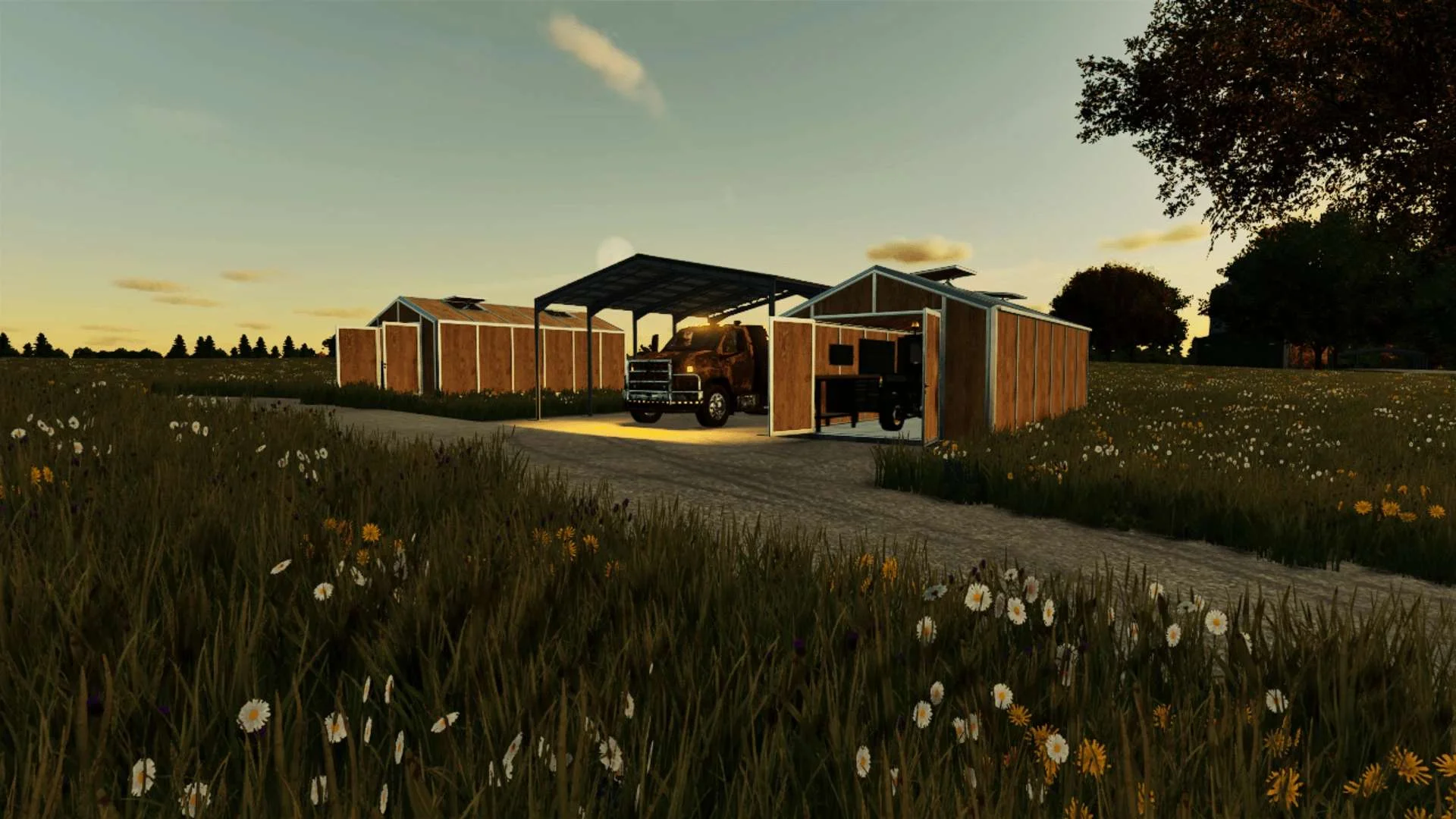 “He Shed” Garden Sheds V1.0 FS22