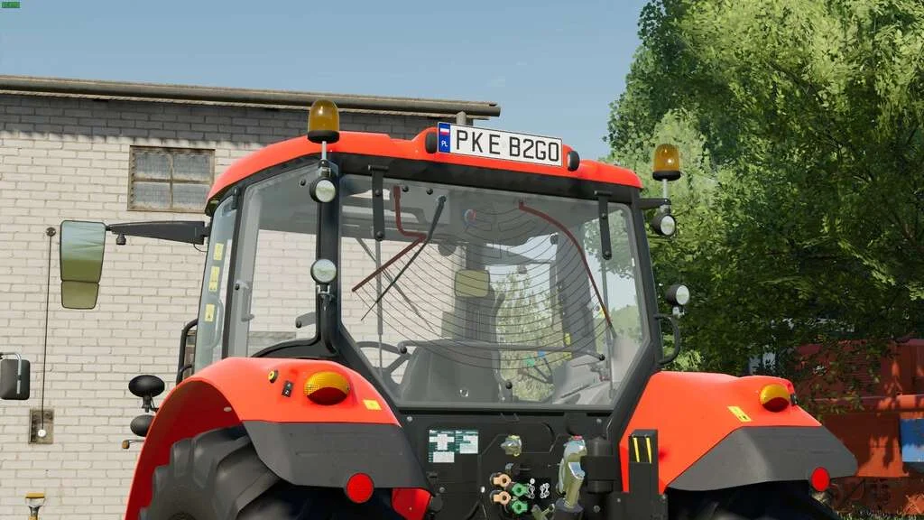 2002 2006 Polish License Plates (Prefab) v1.0 FS22 FS22 Mod Free Download