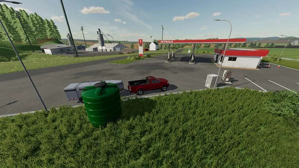 AD Blue Filling Station v1.0 FS22 FS22 Mod Free Download