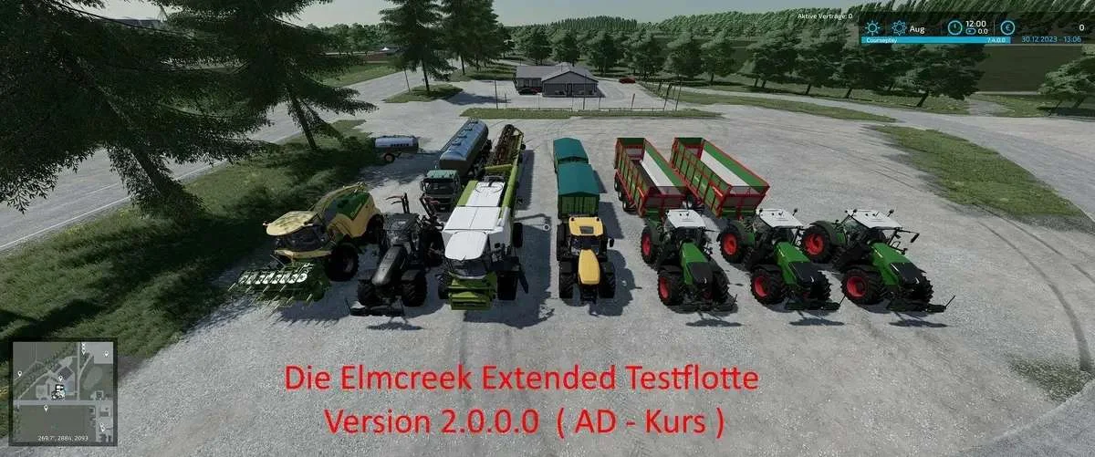 AD Course for The Elmcreek Extended 2.0 v1.0.0.1 FS22