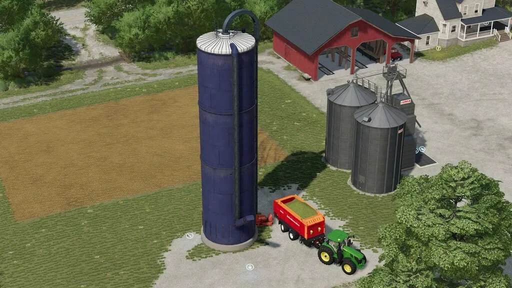 American Fermenting Silos v1.0 FS22 FS22 Mod Free Download