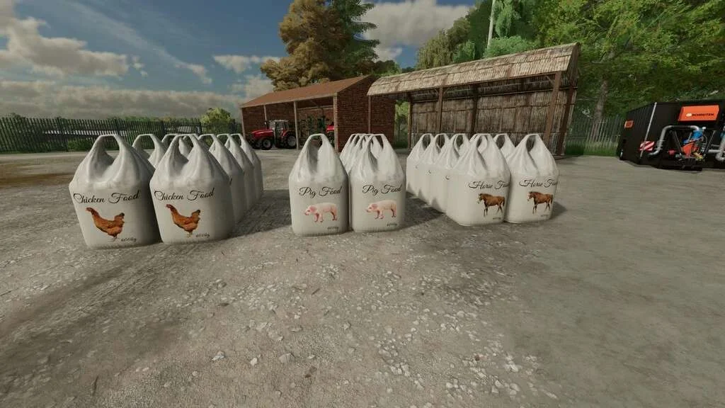 Animal Food BigBags v1.0.0.1 FS22 FS22 Mod Free Download