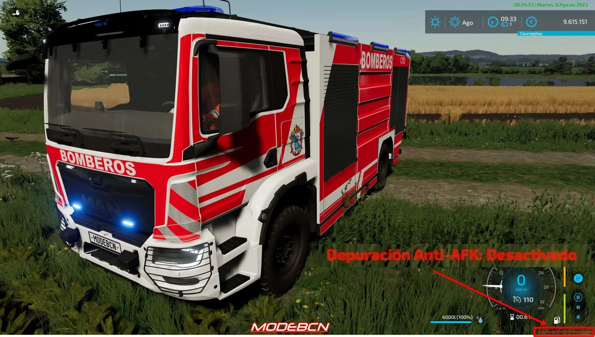 Anti AFK ESPANOL V1.0.1 FS22 FS22 Mod Free Download