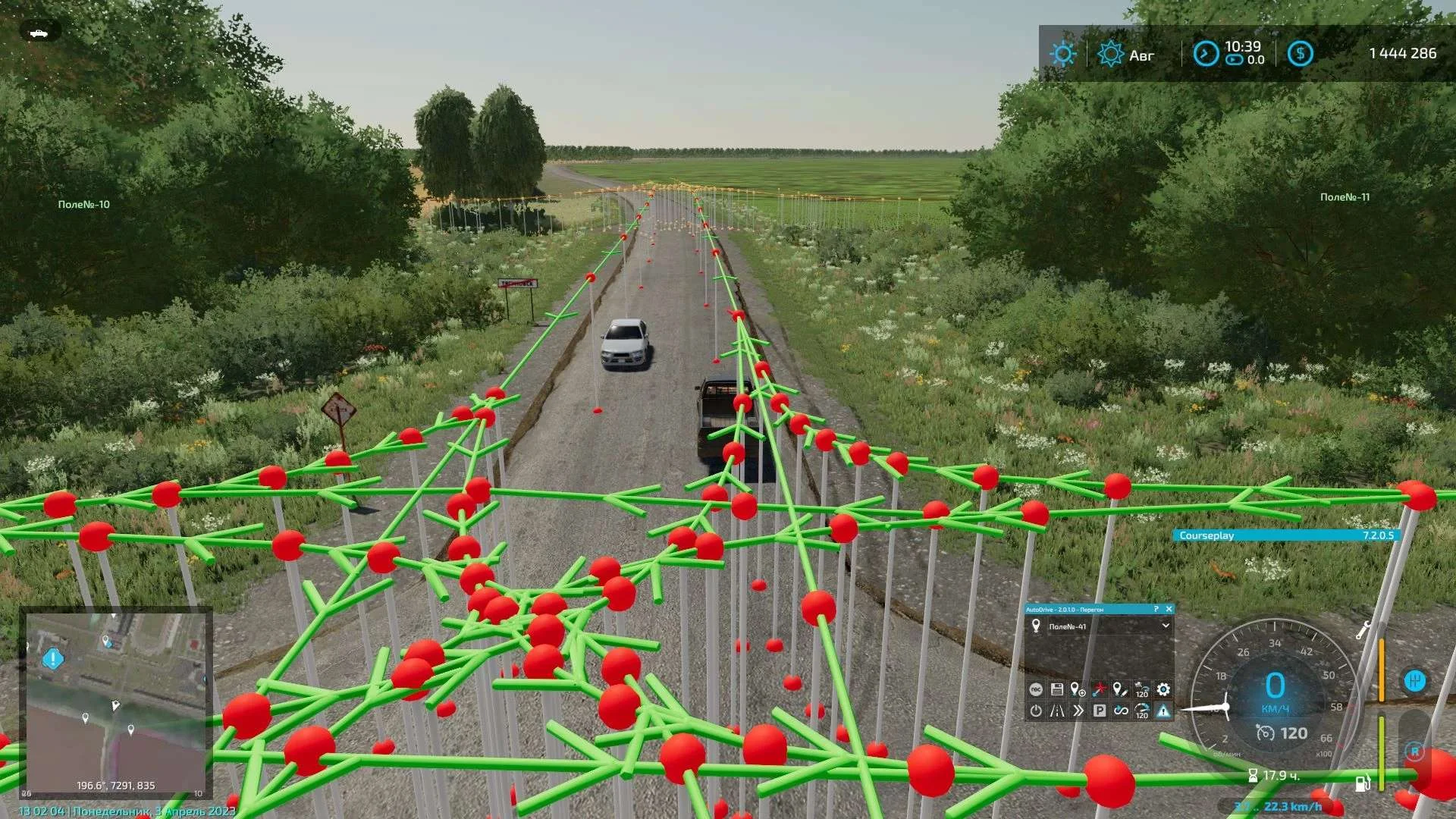 Auto Drive Novgorodovka2 course map v1.0 FS22 FS22 Mod Free Download