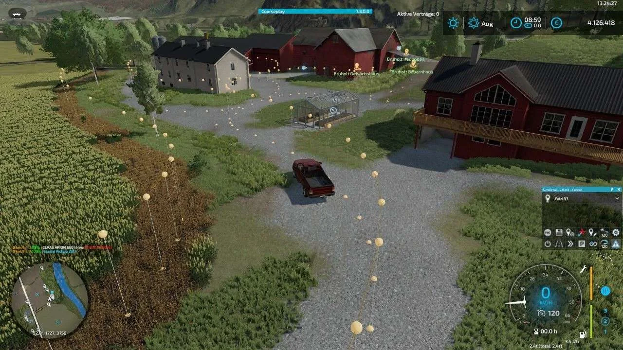 AutoDrive Course Rennebu v1.0 FS22