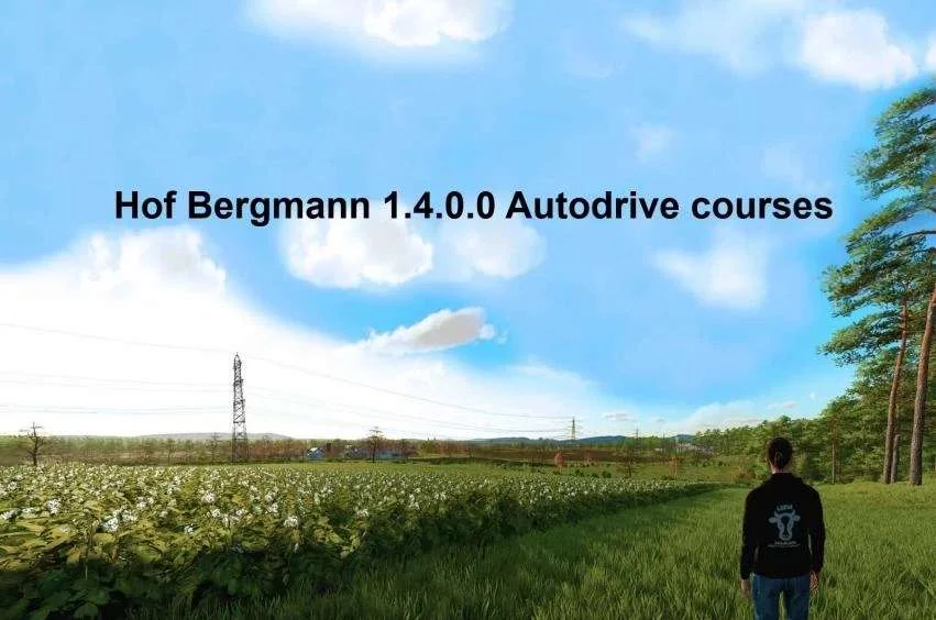 Autodrive courses for Haus Bergmann v1.14 FS22