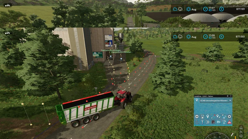 AutoDrive courses HAUT-BEYLERON V1.0 FS22 FS22 Mod Free Download