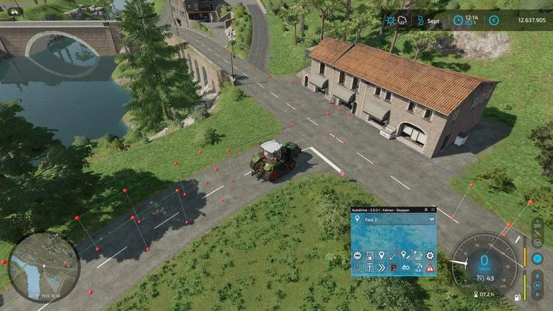 AutoDrive courses HAUT-BEYLERON V2.0 Final FS22 FS22 Mod Free Download